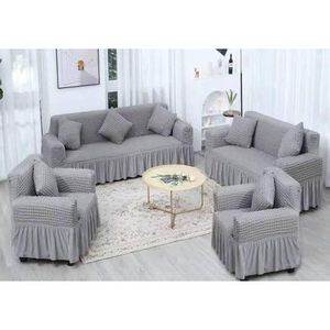 Complete set of 4 sizes 3/2/1/1 design sofa cover without pillow covers