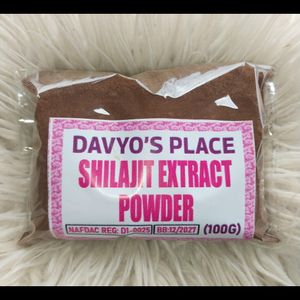 Davyo'splace Shilajit Extract Powder - 100g 