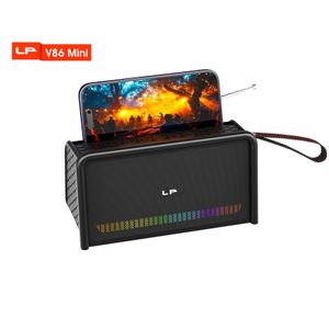 LP V86mini Portable Wireless Bluetooth Speaker With Radio