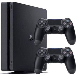 Sony Playstation 4 500gb Slim Console Plus Extra Controller and 10 Installed Games Including FC26