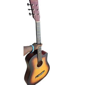 Stratford Sunburst Acoustic Box Guitar - 38 Inches 
