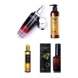 L'Uodais  4in1 hair set, curl keeper, serum, spray and Argan oil