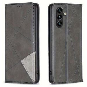 Samsung Unique wallet leather flip case for Galaxy a57 - black