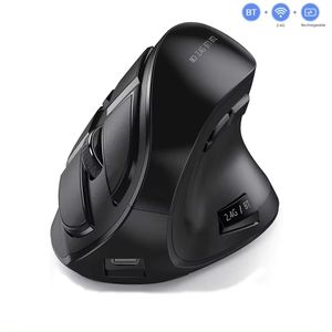 JOMAA Ergonomic Mouse Wireless Vertical Mouse Rechargeable Optical Mice for Multi-Purpose Music Mouse Compatible Mac Windows