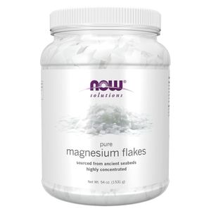 Now Foods Magnesium Flakes, 100% Pure, from the Ancient Zechstein Seabed, Highly Concentrated.