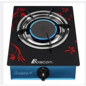 Boscon Boscon, Single burner Glass top Automatic Ignition Gas Cooker- Net burner