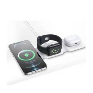3in1 wireless charging pad very suitable for your mobile devices,smart watches and earbuds 
