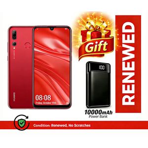 Huawei Psmart+2019 6GB+128GB 6.21" 13MP+2MP+8MP 3400mAh Finger Unlock Dual SIM  Red