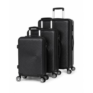 Black ABS Hardshell Luggage - 3 set