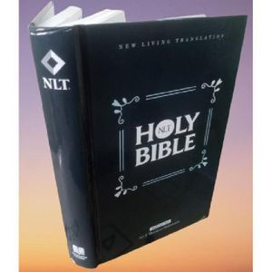 Holy Bible Giant Print (NLT) New Living Translation Thinline Reference (Hardcover)