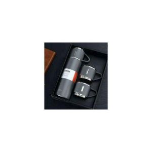 Vacuum Flask Set 500ml With 2cups (Ash)