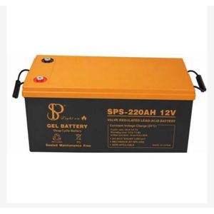 Unique 12V 220AH Gel Solar Battery Sealed point 3 Years Warranty 
