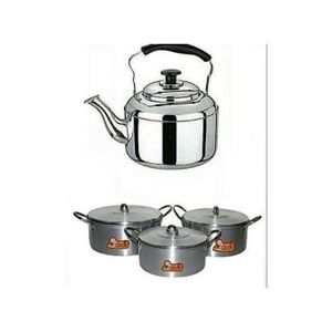 Pots and stainless kettle  Economy Bundle