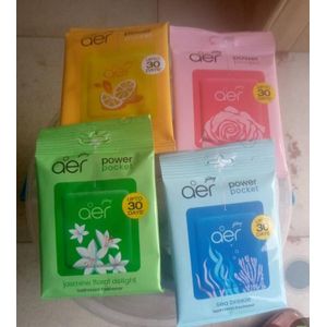 aer power pocket Jasmine Floral delight, see breeze, Rose fresh blossom and aromatic bloom bathroom fragrance 
