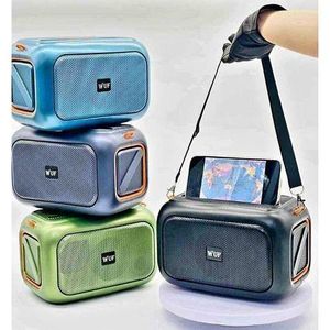 WUF W2 Portable Wireless Bluetooth Speaker with Radio – Powerful Sound in a Compact Design