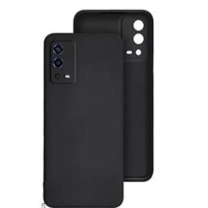 Silicon Back Case For Oppo A55 4g- Black