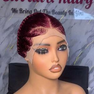 Frontal Band Frontal Gele - wine 