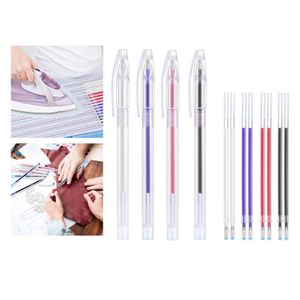 Madam Sew Heat Erasable Fabric Marking Pens with 4 Refills for Quilting,  Sewi