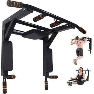 Multifunctional Wall Mounted Pull Up Bar Station