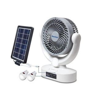 Rechargeable Solar Table Fan & Solar