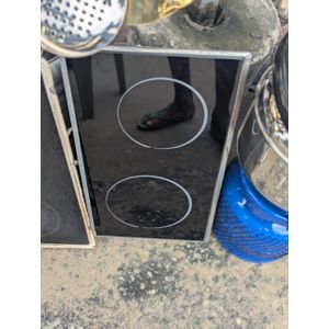 Double Burner Built-In Electric Infrared / Ceramic Cooker Hob