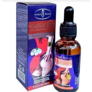 Aichun Beauty Garlic Hip Enlargement Essential Oil – Natural Enhancement & Firming Massage Oil – 30ml