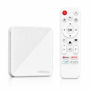 Box Android TV Box S 2.4G Wifi 5G Wifi internet Port 16GB 4K Processor H313 3D HDR Google Voice Remote with HDMI Smart Remote original Netflix, Prime Video & YouTube Android 14.0