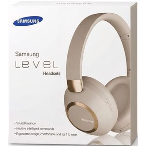 Samsung Level Wireless Over-Ear Headphones – Premium Bluetooth 5.3 Noise Cancelling Headset with Built-in Mic, Deep Bass, USB-C Fast Charging, TF Card Slot, and Comfortable Cushioned Ear Cups