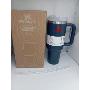 Stan Stanley Cup Quencher Flip Straw Stainless Steel - Mug Navy Blue