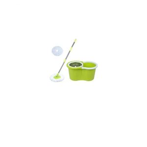 EXTENDED SPIN MOPPING STICK AND BUCKET