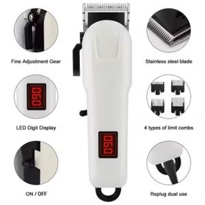 Hair Accessory Rechargeable hair Clipper cordless clipper and barbing kits 