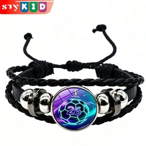STY Children Soccer Bracelet Football-Themed Bracelet Adjustable Length Bracelets 6+ Yrs