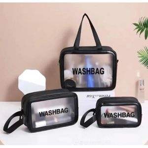 waterproof WASHBAG cosmetic and toiletry organizer pouches