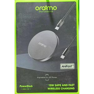 Oraimo Power Dock 15W SAFE AND FAST WIRELESS CHARGING - Designed for iOS phones