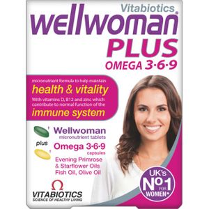 Vitabiotics Wellwoman Plus Omega 3.6.9.