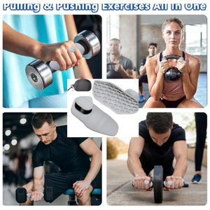 Gym Grips Weight Lifting Grips, Ergonomics Workout Rubber Fingerless Anti-Slip Rypt Grip Hand Protector Gloves for Exercise, Weight Lifting, Dumbbell