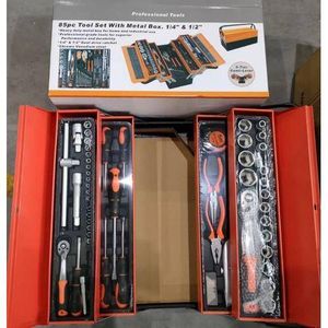 Set Of Mechanical Tools Box