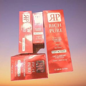 Gandour  Rich & Pure (Ginseng & Red Pepper) Lotion 250ml, Serum 30ml, Face Cream 50g, Soap 190ml