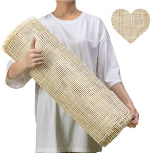 14 Width Cane Webbing Rattan Webbing Roll 3.3Ft Natural Rattan