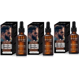 DR Rashel Argan oil & vitamin E beard oil ×3
