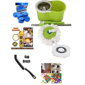5 IN 1 360 Degrees Magic Spin Mop And Cleaning Essentials