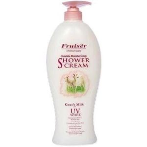 Fruiser Goat's Milk With UV Whyte Shower Cream 1000ml -(Fruiser)
