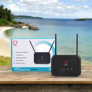 OLAX  Ax8 Pro Mobile Wifi Router 4g Cat4 Wifi6 5000mah Battery 300mbps 4g Cpe Lan Wan Ports Vpn Pocket Wifi Sim Router Cpe Router