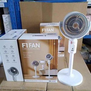 Cozy F1 Pedestal Rechargeable Fan with Circulator.