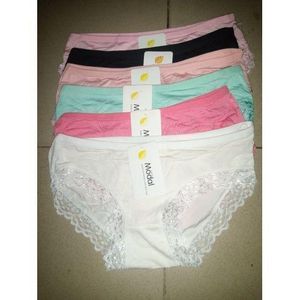 Ladies Panties with lace desigh Set Of 6 In 1