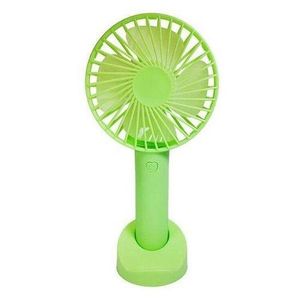 Portable Mini USB Rechargeable Hand Held Fan + Base