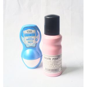 Perfume Gift Set Combo 2 in 1 of Tag Blue Roll On 50m and Suger Pink Body Spray 100ml (Unisex Delight), NAFDAC Number: Roll On: A2-105079, Spray: A2-106818