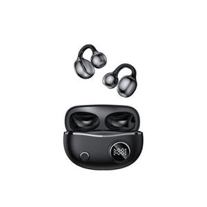 Samsung Galaxy Buds Air 10 TWS Wireless Earphones - Open-Ear Clip-On Bluetooth Earbuds with LED Power Display Charging Case With 24-bit Hi-Fi Sound, Active Noise Cancellation, 360 Audio Headset , Seamless Galaxy Headphone, ecosystem connectivity - Black
