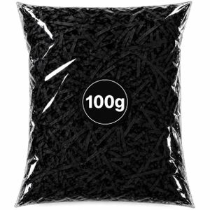 Shredded Paper For Gift Items Black (100g)