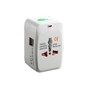 Dual USB Power Adapter Universal Travel Wall Charger Socket